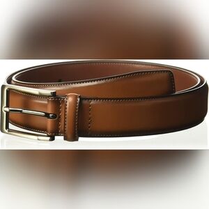 Perry Ellis Brown Leather Belt